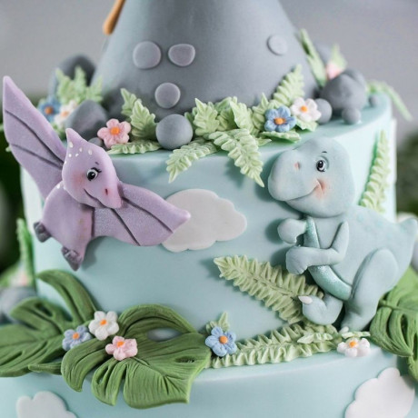 Moule silicone Karen Davies Dinosaure