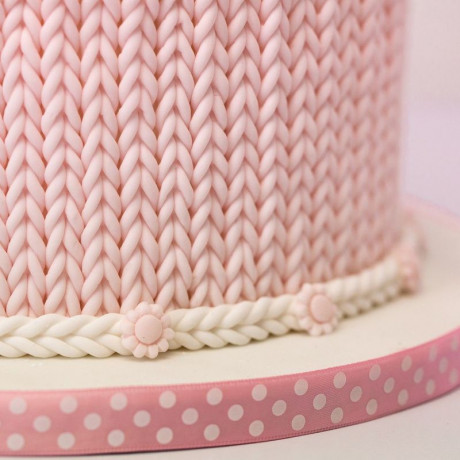 Moule silicone Karen Davies Tricot Épais