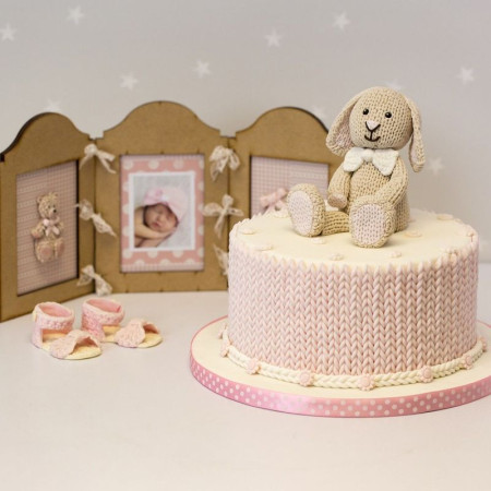 Moule silicone Karen Davies Tricot Épais