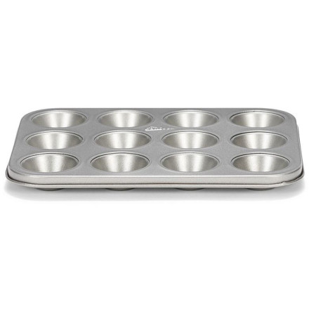 Patisse Silver-Top Mini Muffin Pan 12 Cavity