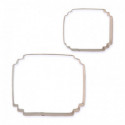 Découpoirs PME plaques à biscuit style 5 2 pièces