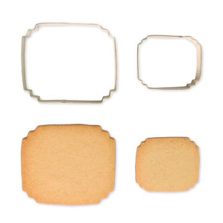 Découpoirs PME plaques à biscuit style 5 2 pièces