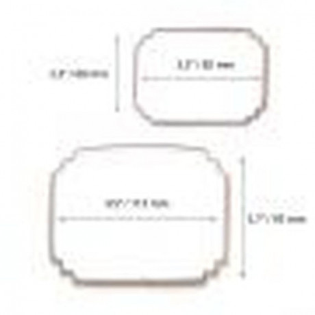 PME Cookie and Cake Plaque Style 7 Set/2