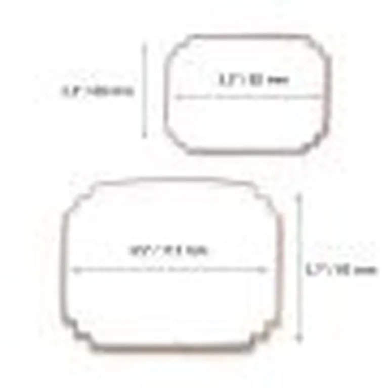 PME Cookie and Cake Plaque Style 7 Set/2