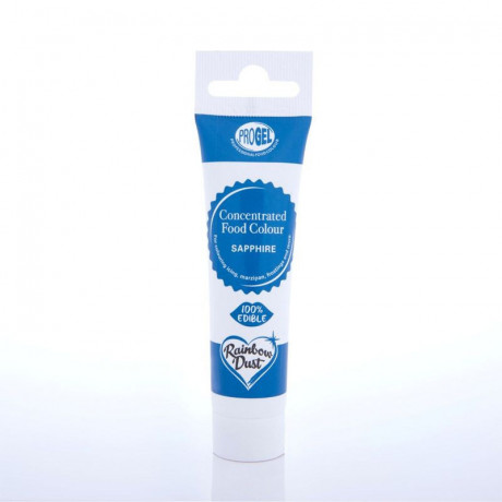 Colorant alimentaire en gel ProGel Rainbow Dust Sapphire 25 g