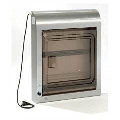 10-knife cupboard with magnetic rack