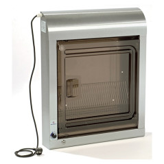 20-knife cupboard with stainless steel basket