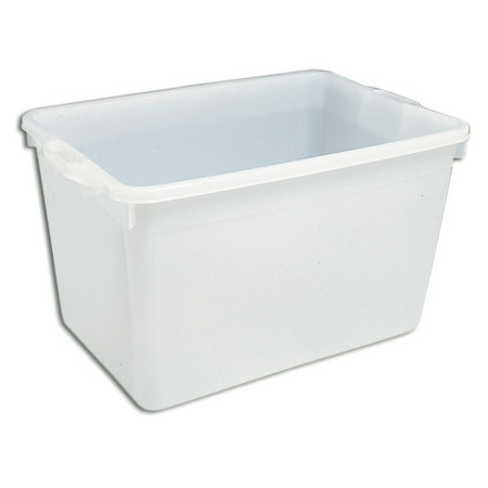 Deep rectangular food container 100 L 800 x 520 x 400 mm