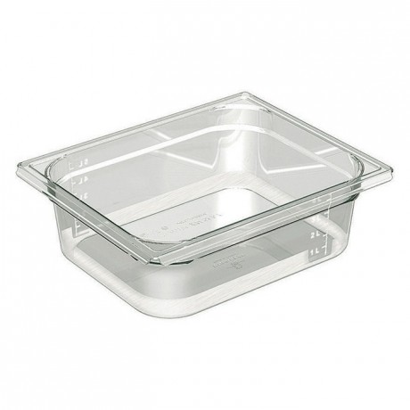 Bac gastronome Cristal + GN 1/2 325 x 265 x 65 mm