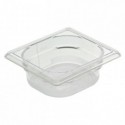 Gastronorm container Cristal + GN 1/6 176 x 162 x 65 mm