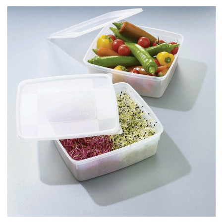 Bac souple gastronome Modulus GN 1/8 162 x 132 x 45 mm (lot de 10)