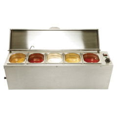 Chafing dish for sauces GN 1/6