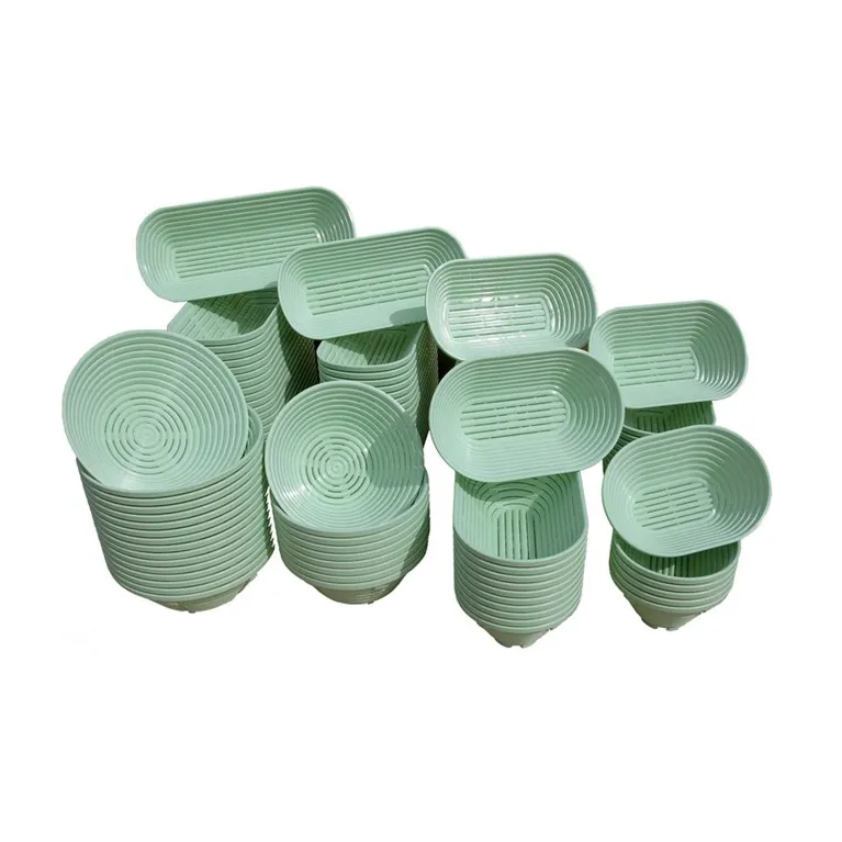 Banneton rond aéré polypropylène Ø 200 mm H 86 mm