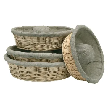 Fermenting crown dough basket with cloth Ø 340 mm