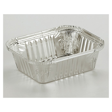 Barquette à bord vertical BV 470 R aluminium L 147 mm (lot de 1000)