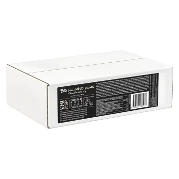 Bâtons de chocolat noir 55% 230 unités de 7 g 1,6 kg