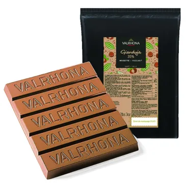Milk Hazelnut Gianduja 36% block 1 kg