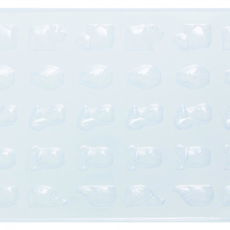 Moule fritures « Animaux de la forêt » 5 formes