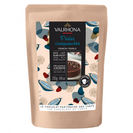 Crunchy Pearls mix dark milk and Dulcey 250 g