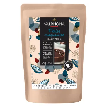 Crunchy Pearls mix dark milk and Dulcey 250 g