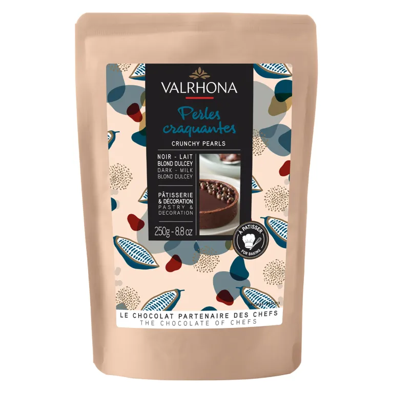 Crunchy Pearls mix dark milk and Dulcey 250 g