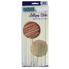 PME Lollipop Sticks 20cm pk/25