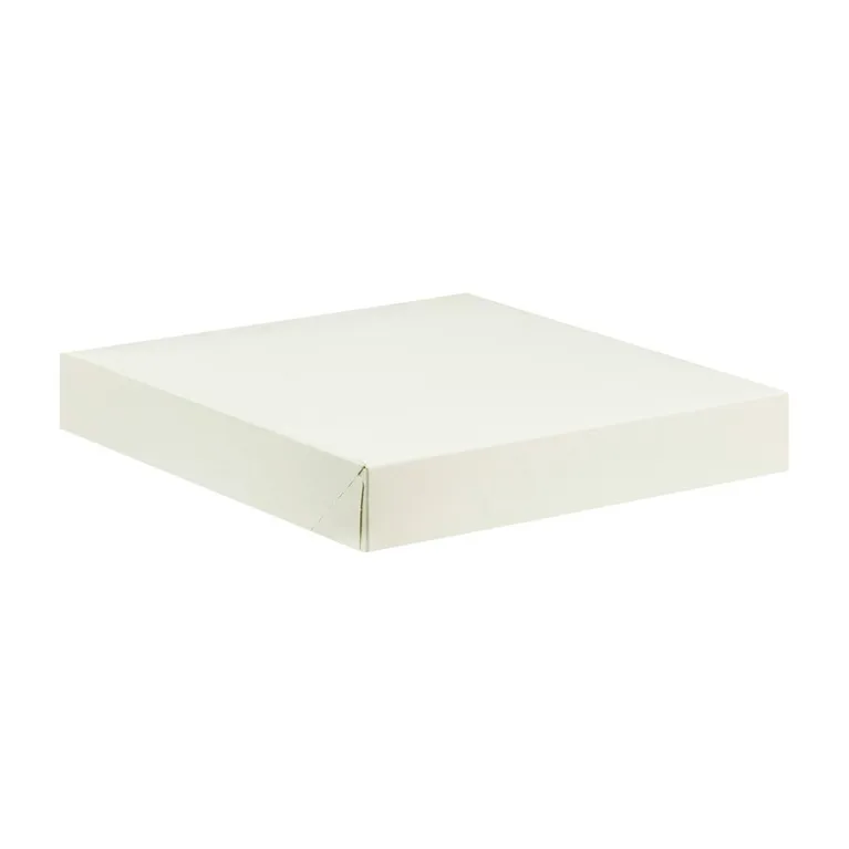 Boite à tarte blanche 230 x 230 mm (lot de 50)