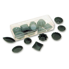 Boite de 50 moules petits fours en Exopan