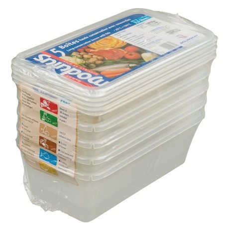 Boite rigide GN 1/3 325 x 176 x 150 mm (lot de 5)