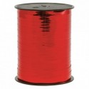 Mirror gift wrap ribbon red 250 m x 7 mm