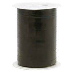 Bolduc miroir bobine noir 250 m x 7 mm