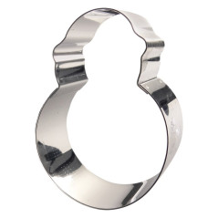 Snowman stainless steel H30 90x65 mm (pack of 6)