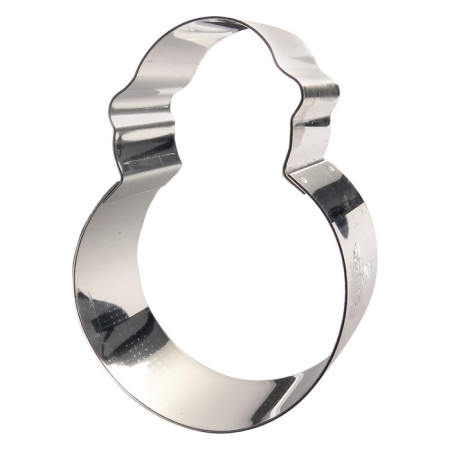 Snowman stainless steel H30 90x65 mm (pack of 6)