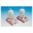 Number candle 4 (12 pcs)