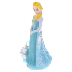 Frozen Elsa-shaped candle