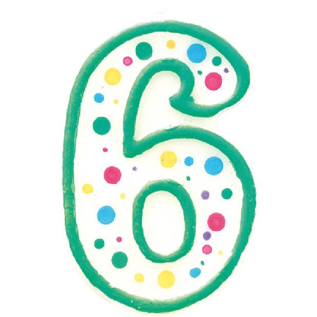 Bougie Wilton numéro 6