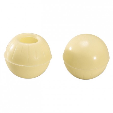 White chocolate hollow forms 504 pcs