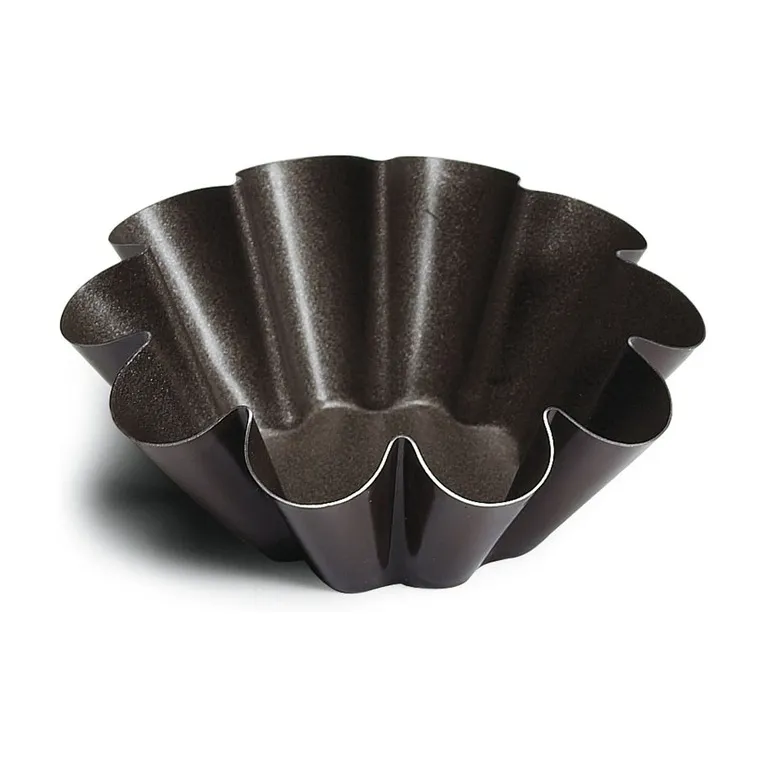 Brioche fond plat anti-adhérent Ø60 mm (lot de 12)