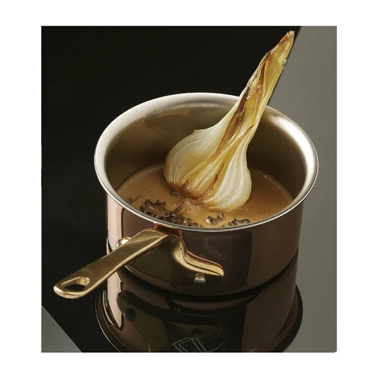 Small sauce pan Elegance copper/stainless steel Ø 90 mm