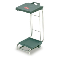 Portable bin bag trolley