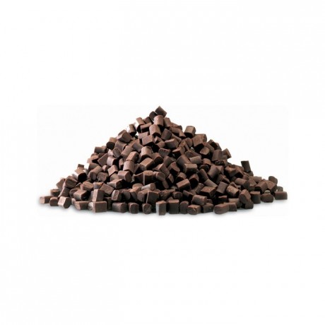 Dark chocolate chunks 8 x 8 x 6 mm 500 g