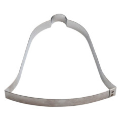 Cloche inox H15 155x155 mm