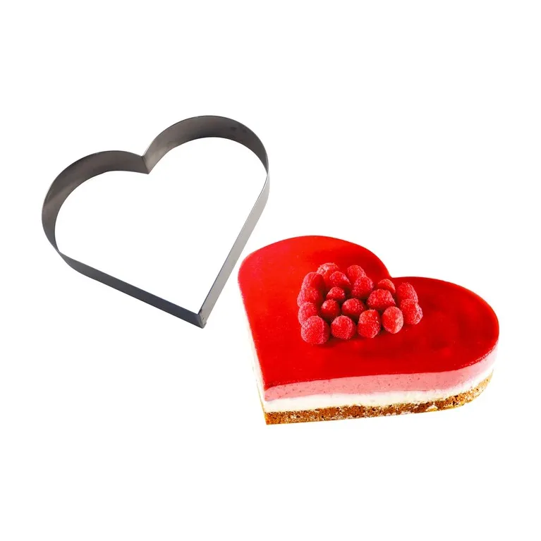 Heart stainless steel H45 275x240 mm