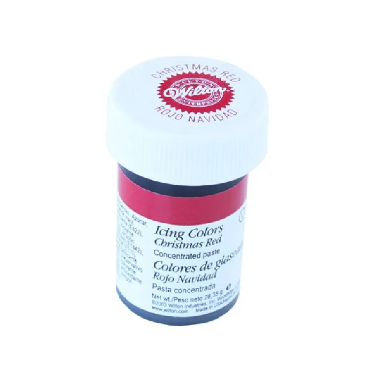 Colorant alimentaire en gel Wilton rouge noël 28 g