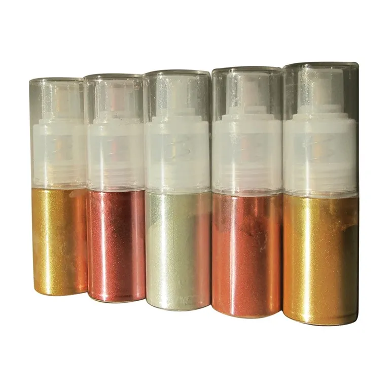 Colorant poudre en atomiseur or clair 10 g