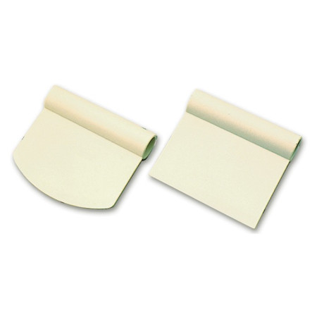 Dough scraper round Exoglass 115 x 80 mm