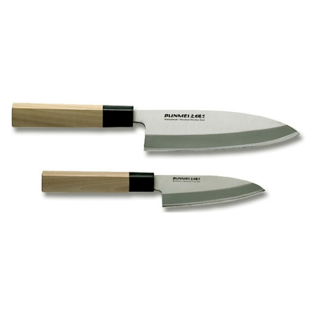 Couteau de boucher Yoshikin Bunmei Deba L 165 mm