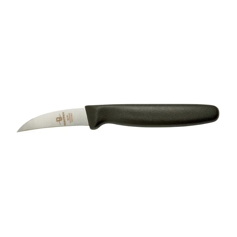 Peeling knife black L 60 mm