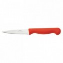 Couteau d'office manche rouge L 90 mm