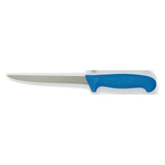 Couteau filet de poisson manche bleu L 180 mm